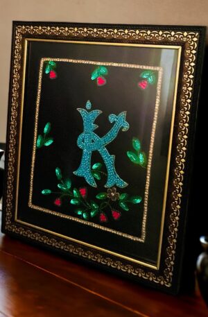 EMBROIDERED WALL FRAMES