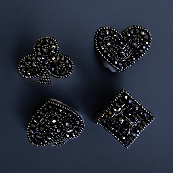 The casino box set of 4 brooches - Image 2