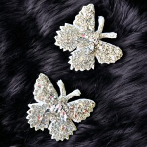 CRYSTAL BUTTERFLY Brooch