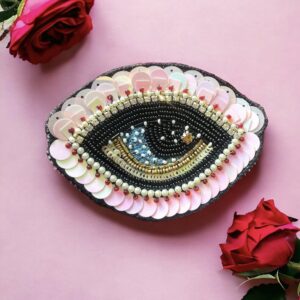 Evil eye -BABY PINK