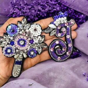 Lavender bouquet Initial combo