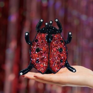 Beetle brooch