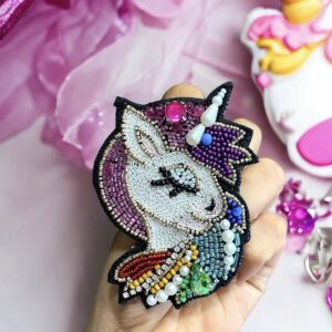 Unicorn Brooch