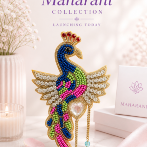 Royal peacock Brooch