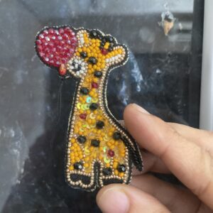 Giraffe Brooch