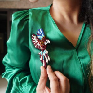 Kingfisher Brooch